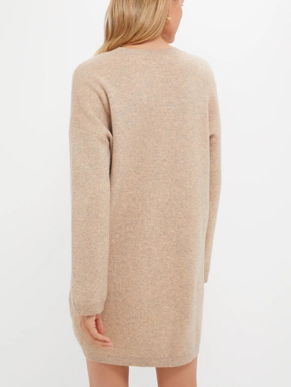 NWT Tuckernuck Pomander Place Sandalwood Vivianne Crewneck Sweater Dress - Picture 4 of 7